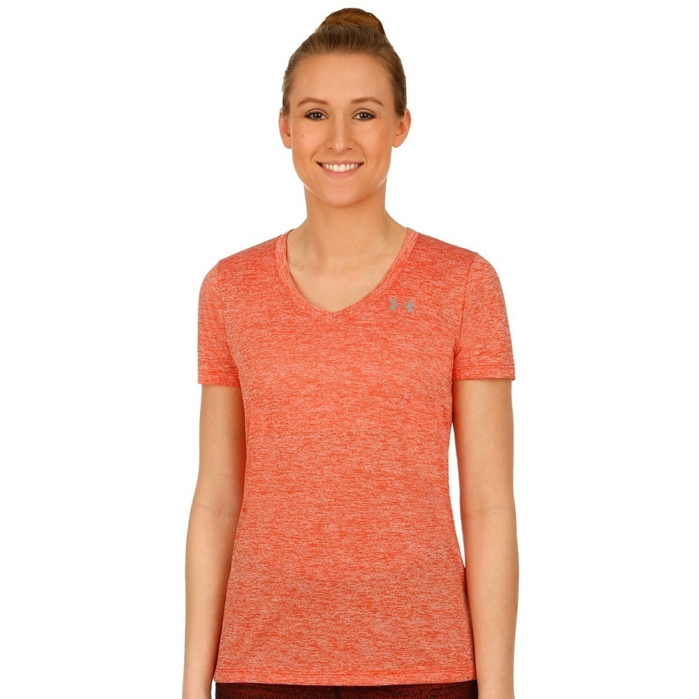 Under Armour Women’s Long  Sleeve Performance Shirt - Orange